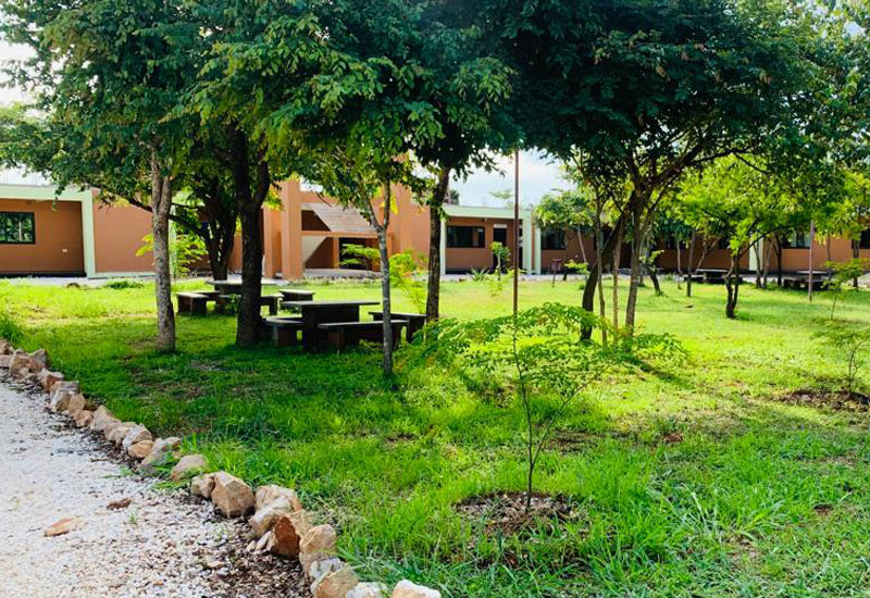 Lusaka Campus Courtyard