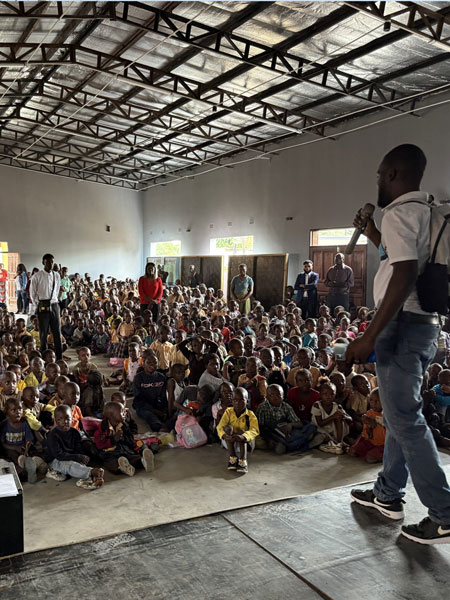 Evangelism at Chainda Center